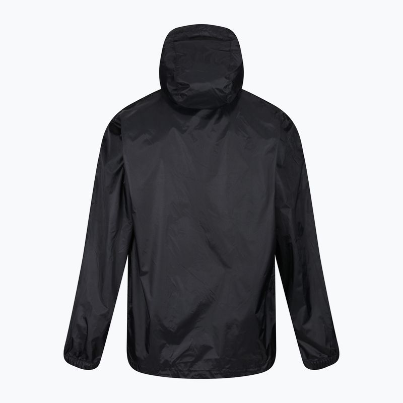 Kurtka przeciwdeszczowa męska REGATTA Pack-It III black 2