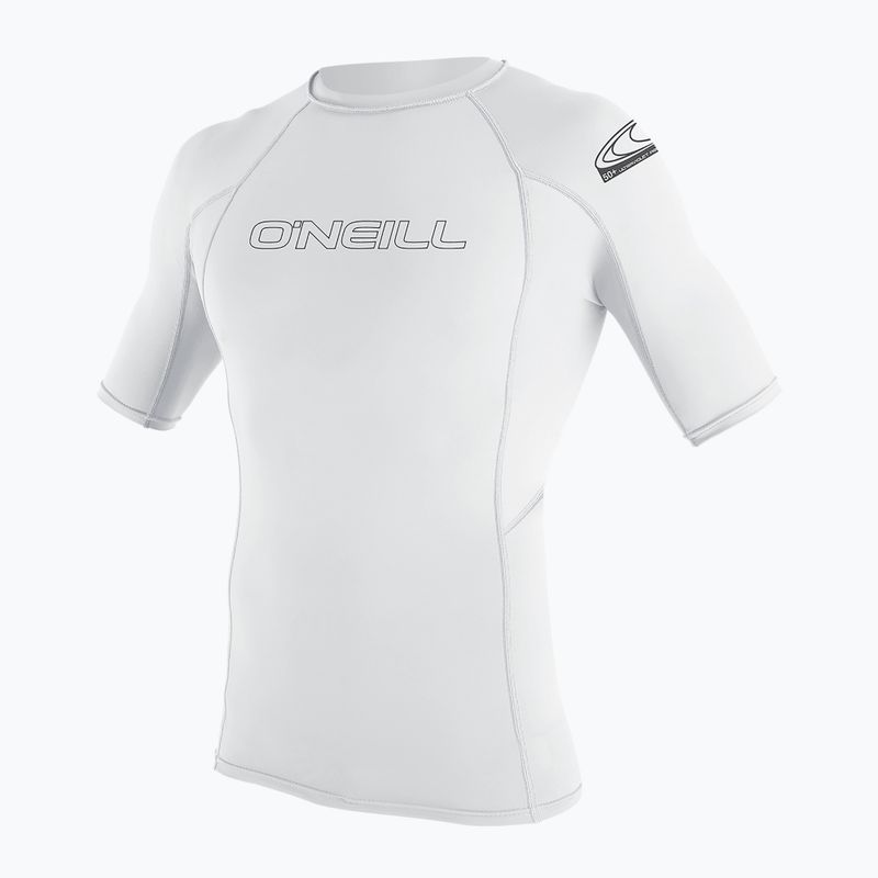 Koszulka do pływania męska O'Neill Basic Skins Rash Guard white