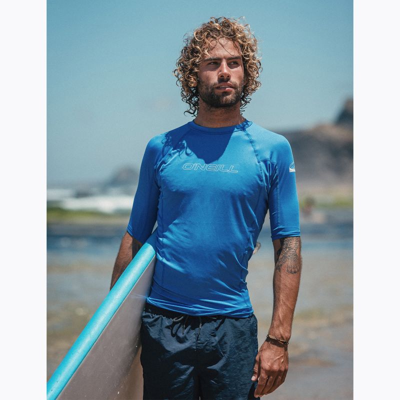 Koszulka do pływania męska O'Neill Basic Skins Rash Guard pacific 4