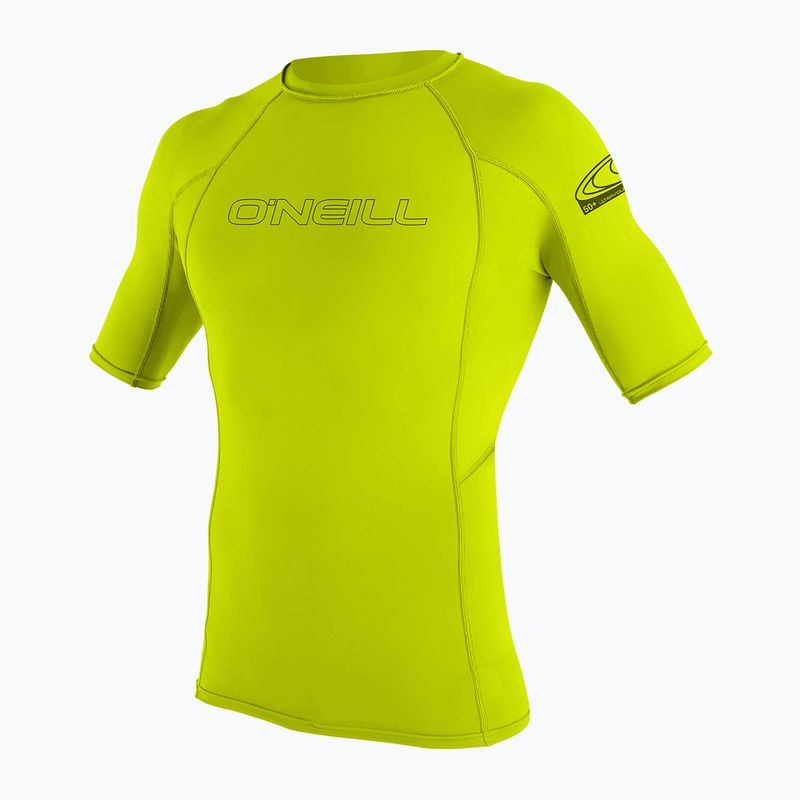 Koszulka do pływania męska O'Neill Basic Skins Rash Guard lime