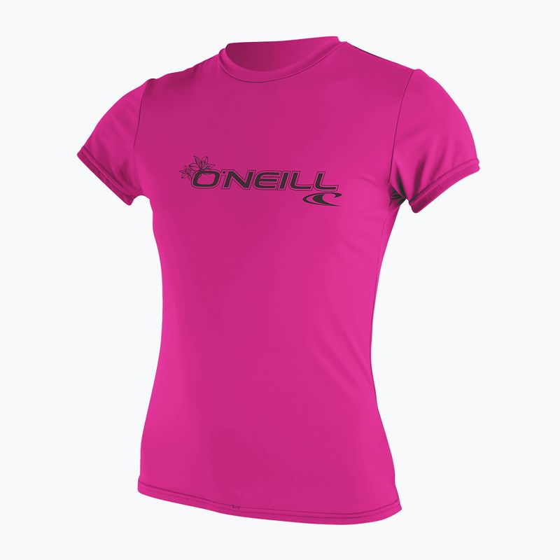 Koszulka do pływania damska O'Neill Basic Skins Sun Shirt fox pink