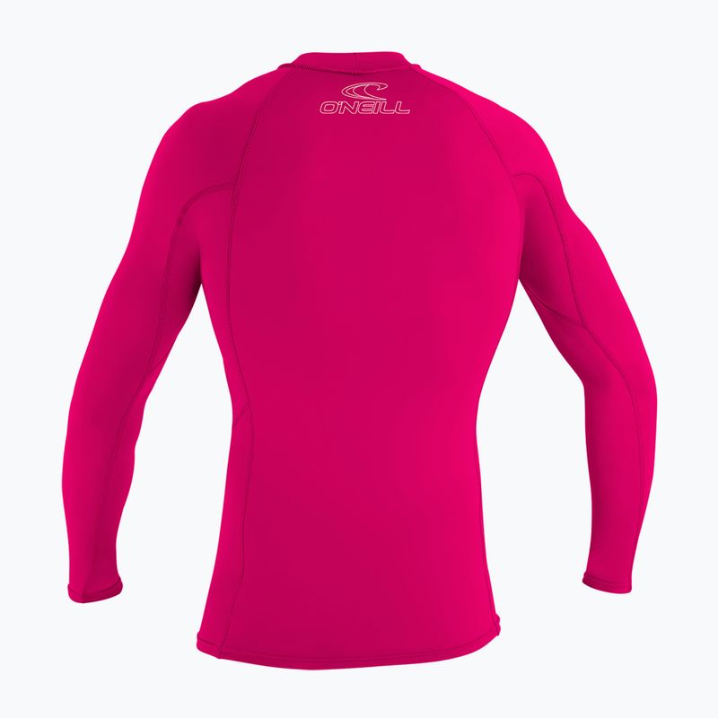 Longsleeve do pływania dziecięcy O'Neill Youth Basic Skins Rash Guard watermelon 2