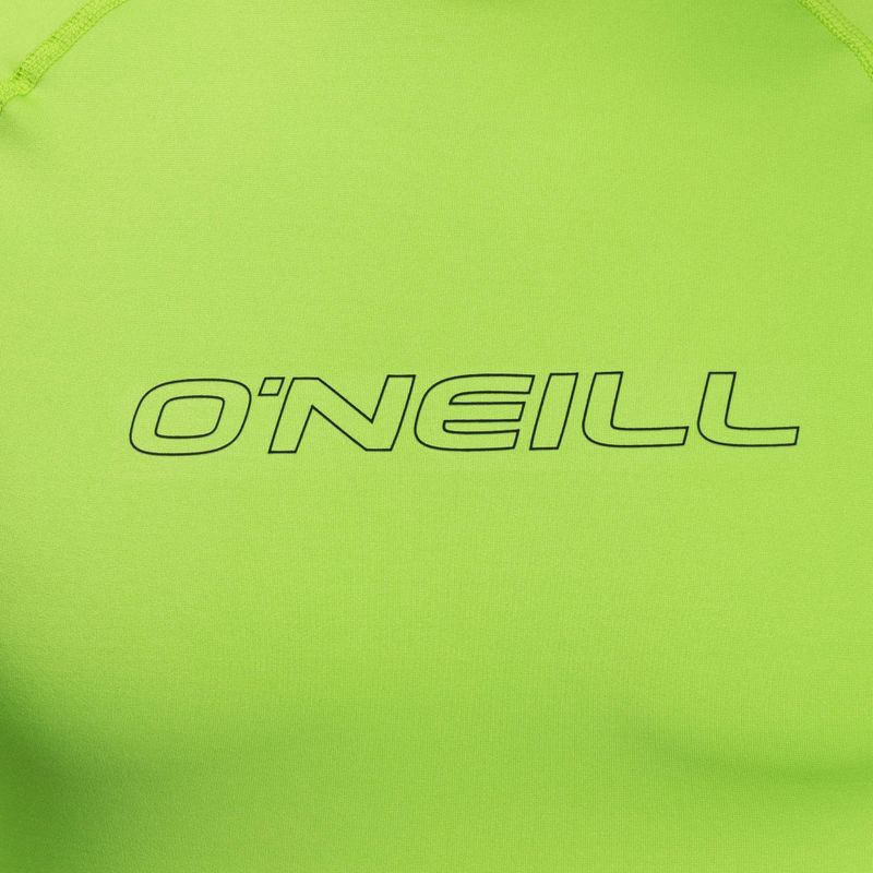Longsleeve do pływania męski O'Neill Basic Skins Rash Guard lime 3
