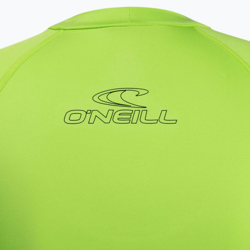 Longsleeve do pływania męski O'Neill Basic Skins Rash Guard lime 4