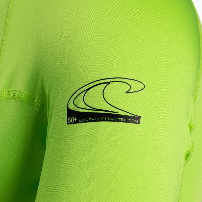 Longsleeve do pływania męski O'Neill Basic Skins Rash Guard lime 5