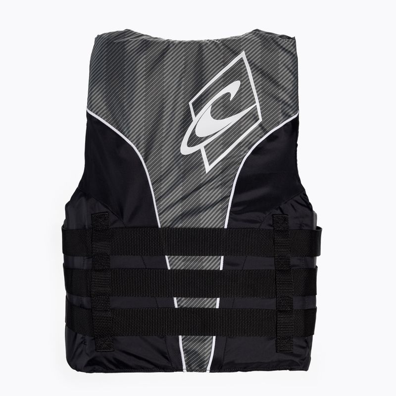 Kamizelka asekuracyjna O'Neill Superlite 50N ISO Vest black/black/smoke/white 2