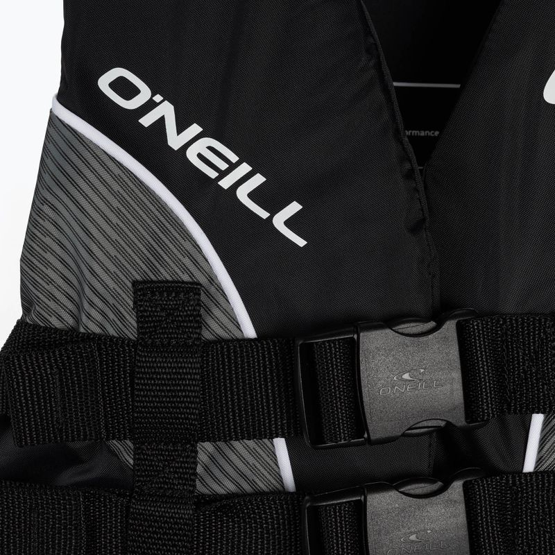 Kamizelka asekuracyjna O'Neill Superlite 50N ISO Vest black/black/smoke/white 4