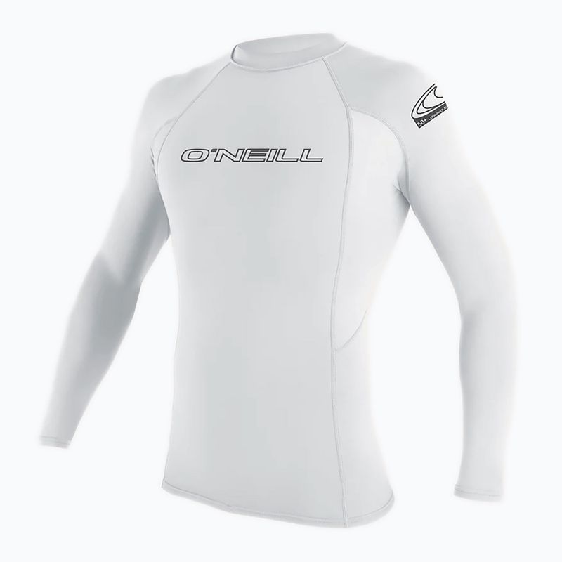 Longsleeve do pływania męski O'Neill Basic Skins Rash Guard white