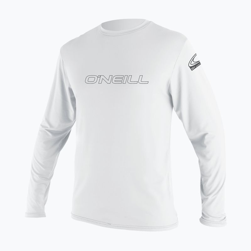 Longsleeve do pływania męski O'Neill Basic Skins Sun Shirt white