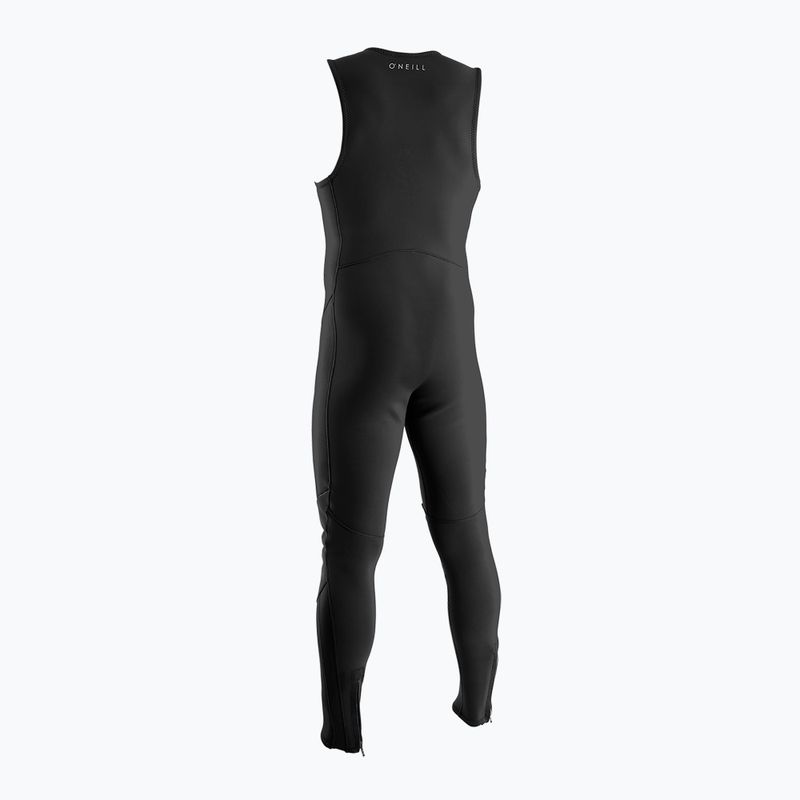 Pianka do pływania męska O'Neill Reactor-2 1,5 mm Front Zip Sleeveless Full black/black 2