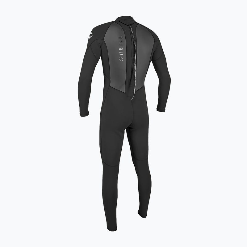 Pianka do pływania męska O'Neill Reactor-2 3/2 mm Back Zip Full black 2