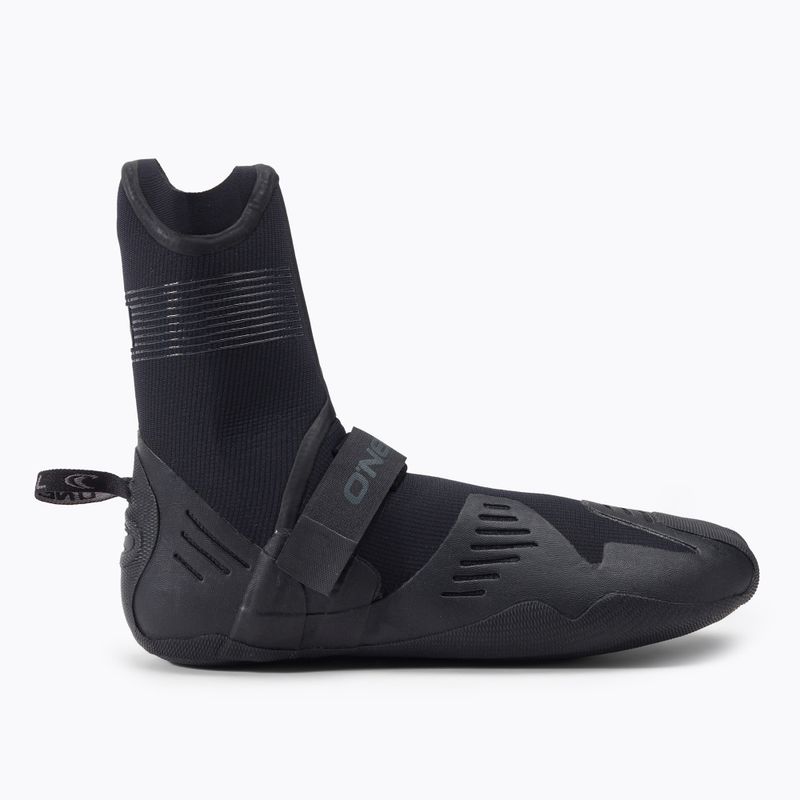 Buty neoprenowe O'Neill Psycho Tech 5 mm Round Toe black 2