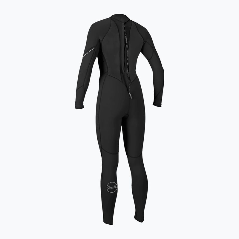 Pianka do pływania damska O'Neill Bahia 3/2 Back Zip Full black/black/black 2