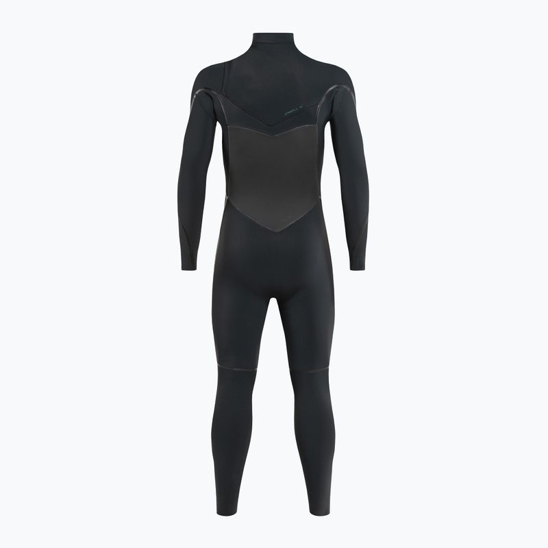 Pianka do pływania męska O'Neill Psycho Tech 5/4+ mm Chest Zip Full black 5365-A00 3