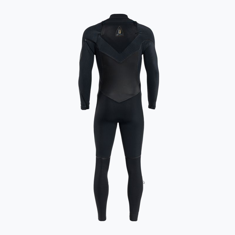 Pianka do pływania męska O'Neill Mutant Legend 5/4 mm Chest Zip with Hood Full black 5