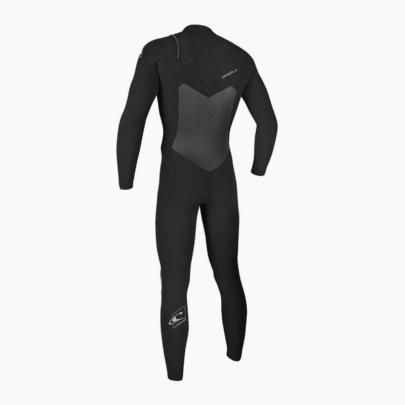 Pianka do pływania męska O'Neill Epic 4/3 mm Chest Zip Full black/black 2