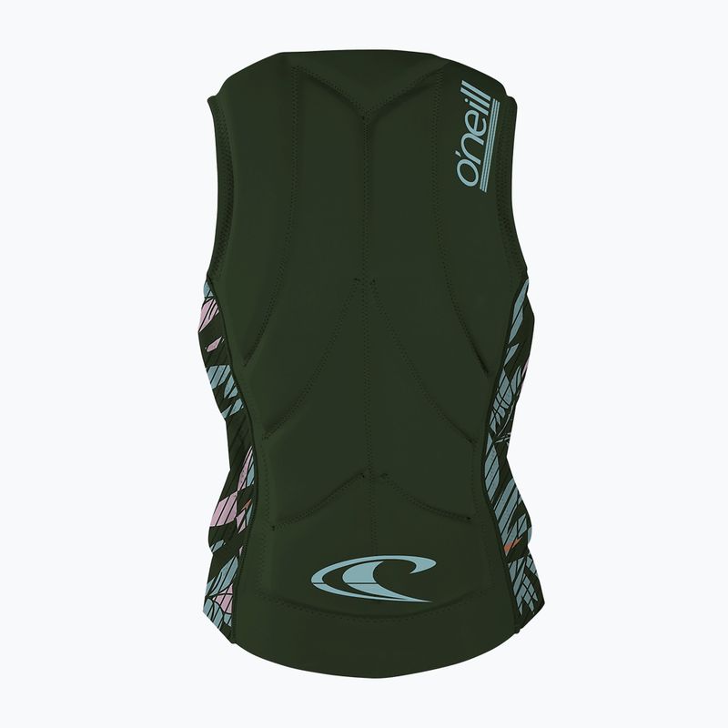 Kamizelka ochronna damska O'Neill Slasher Comp dark olive/baylen 2