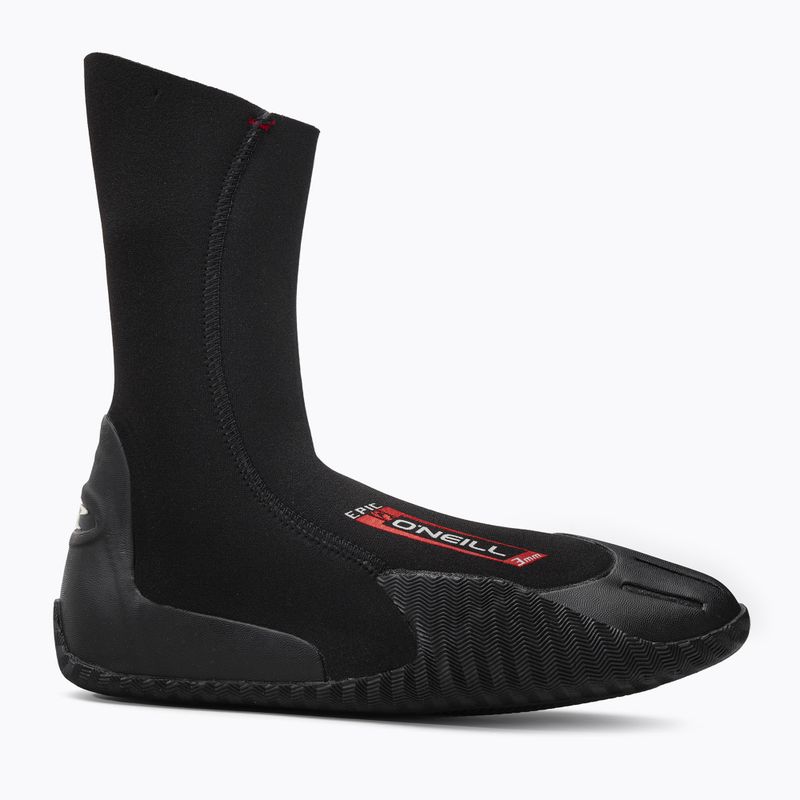 Buty neoprenowe O'Neill Epic 3 mm Round Toe black 2