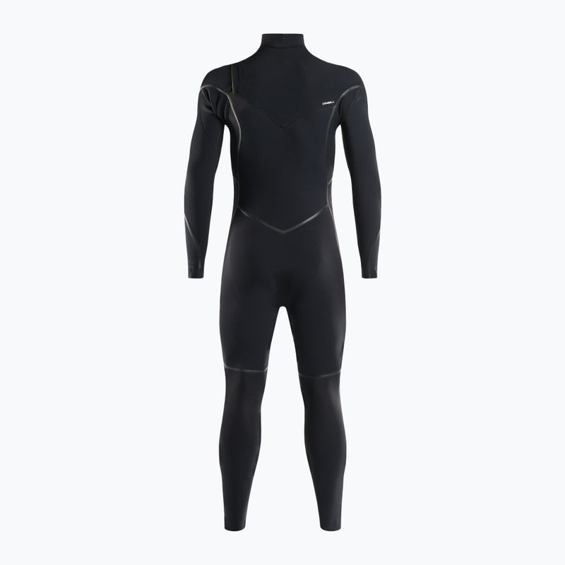 Pianka do pływania męska O'Neill Psycho One 3/2 mm Chest Zip Full black 3