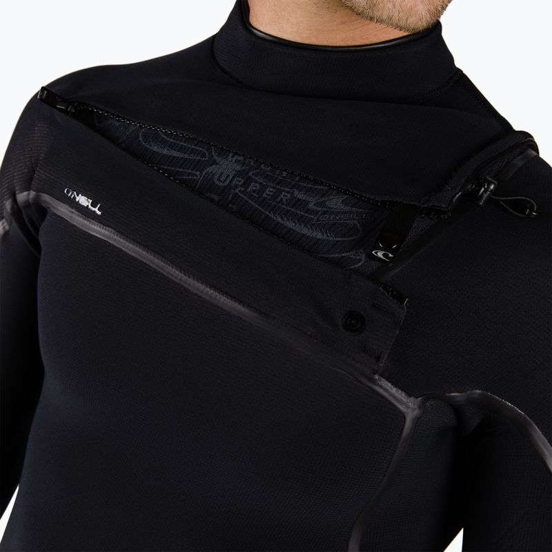 Pianka do pływania męska O'Neill Psycho One 4/3 mm Chest Zip Full black 3