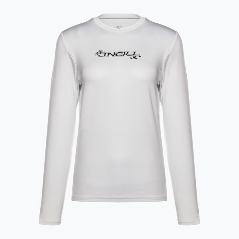 Longsleeve do pływania damski O'Neill Basic Skins Sun Shirt white
