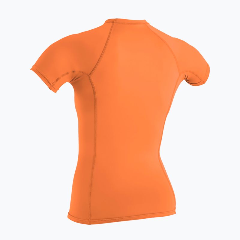 Koszulka do pływania damska O'Neill Basic Skins Rash Guard light grapefruit 2