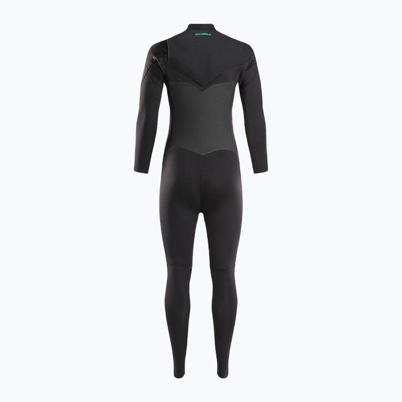 Pianka do pływania damska O'Neill Ninja 4/3 mm Chest Zip Full black 3