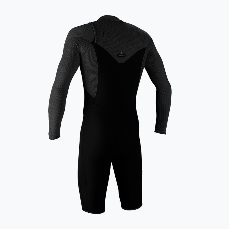 Pianka do pływania męska O'Neill Hyperfreak 2 mm Chest Zip Spring black 2