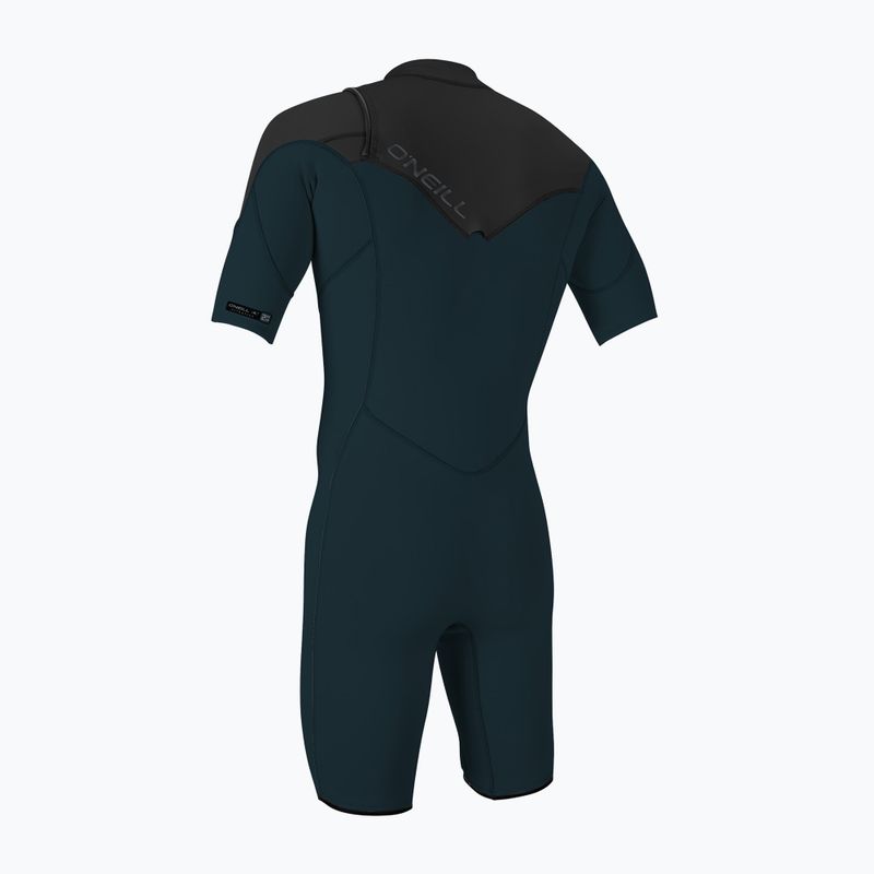 Pianka do pływania męska O'Neill Hammer 2 mm Chest Zip Spring slate/black/black 2