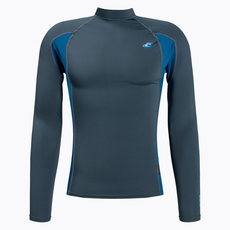 Longsleeve do pływania męski O'Neill Premium Skins Rash Guard cadet blue/ultra blue/cadet blue