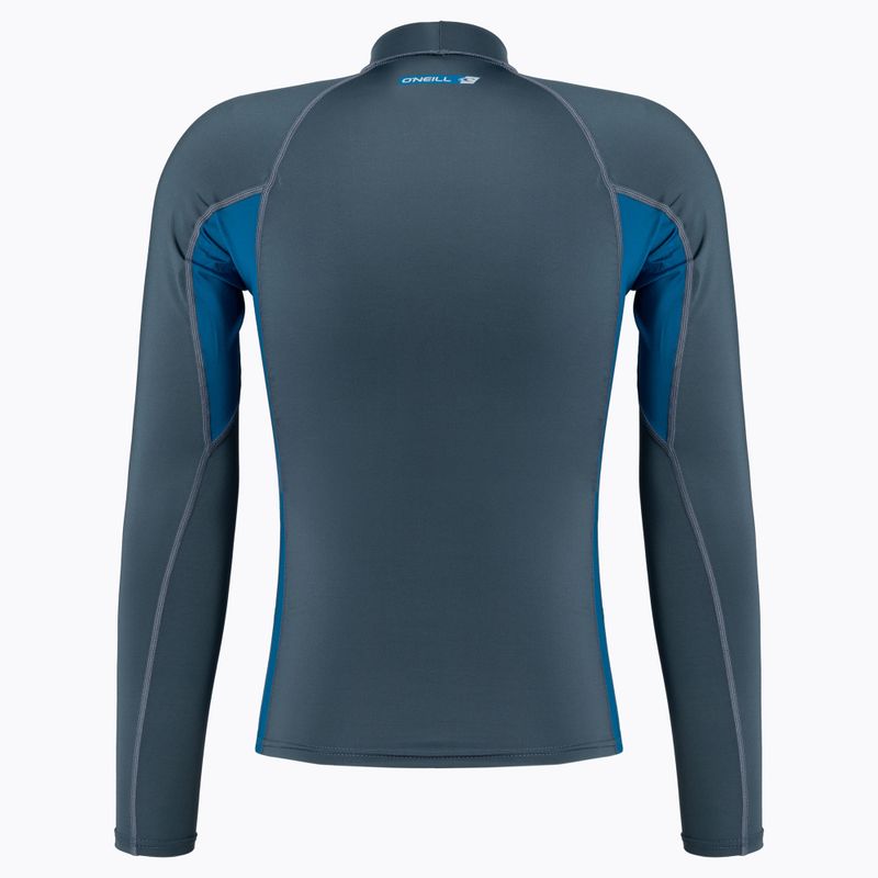 Longsleeve do pływania męski O'Neill Premium Skins Rash Guard cadet blue/ultra blue/cadet blue 2