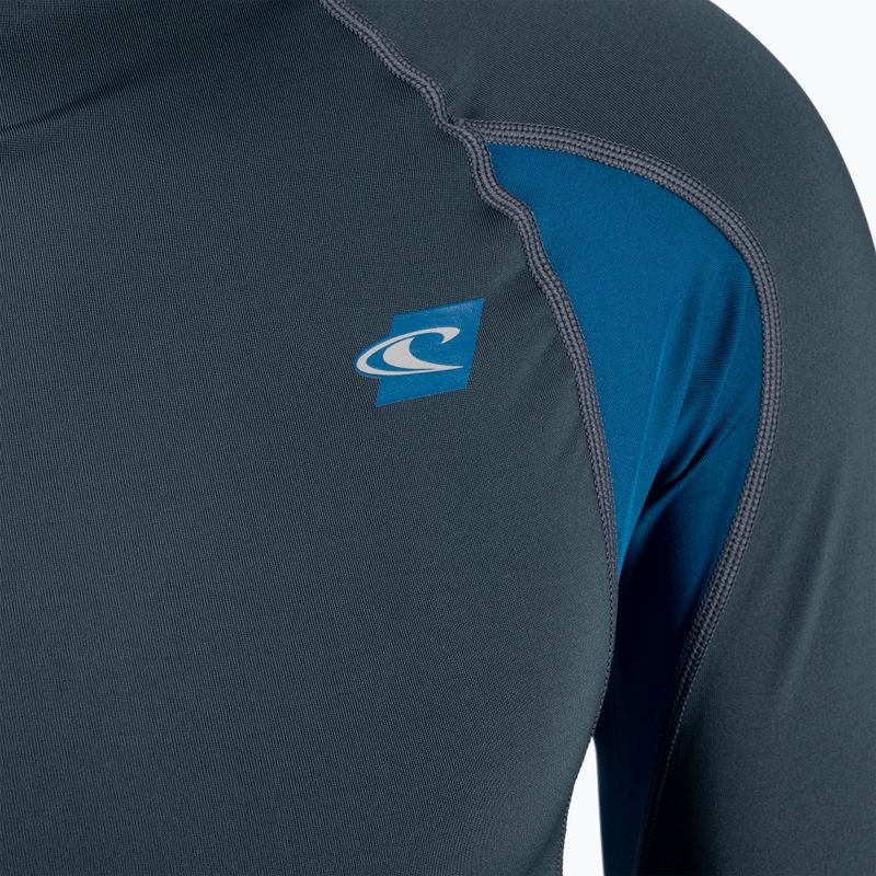Longsleeve do pływania męski O'Neill Premium Skins Rash Guard cadet blue/ultra blue/cadet blue 3