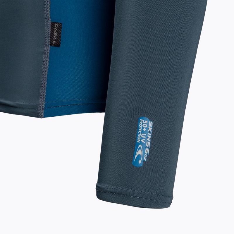 Longsleeve do pływania męski O'Neill Premium Skins Rash Guard cadet blue/ultra blue/cadet blue 4