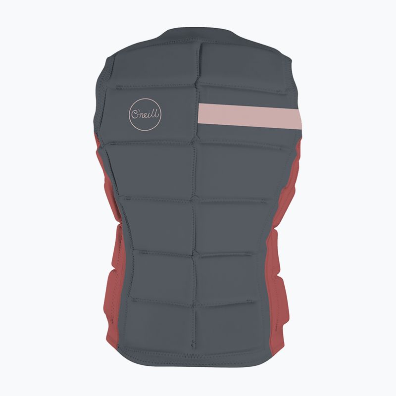 Kamizelka ochronna damska O'Neill Bahia Comp tradewinds/tea rose 2