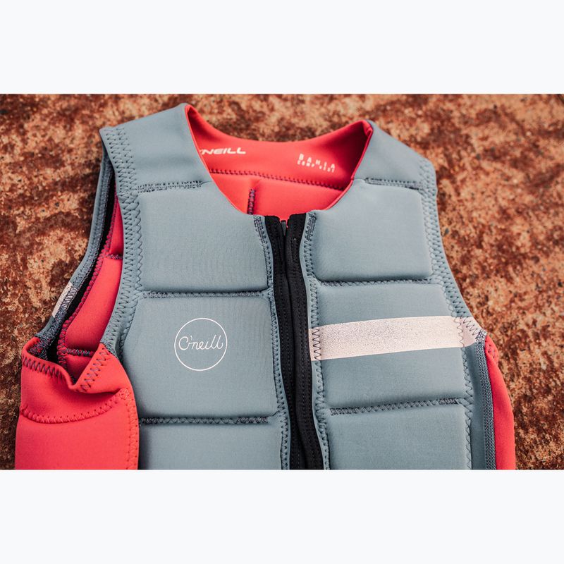 Kamizelka ochronna damska O'Neill Bahia Comp tradewinds/tea rose 4