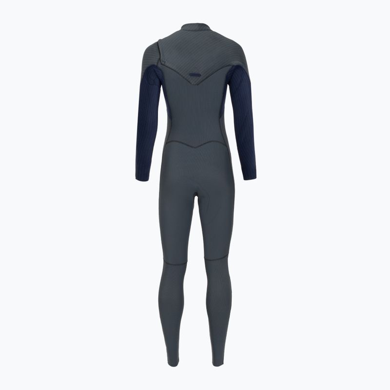 Pianka do pływania damska O'Neill Hyperfreak 5/4+ Chest Zip Full shade/navy 3