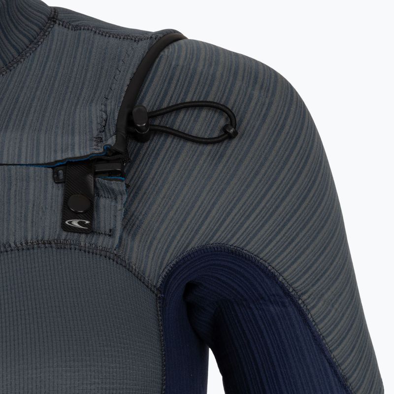 Pianka do pływania damska O'Neill Hyperfreak 5/4+ Chest Zip Full shade/navy 4