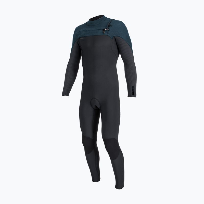 Pianka do pływania męska O'Neill Blueprint Windfreak 5/4+ mm Chest Zip Full black/cadet blue