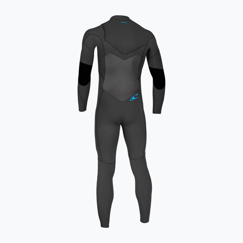 Pianka do pływania dziecięca O'Neill Youth Ninja 5/4 mm Chest Zip Full black/black/black 2