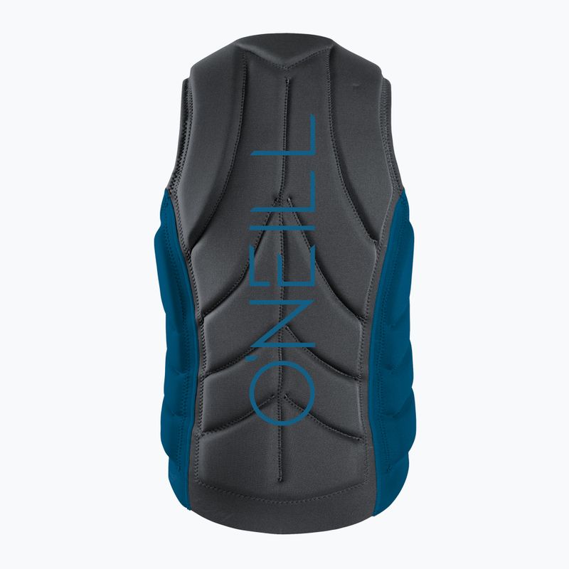 Kamizelka ochronna męska O'Neill Slasher Comp graphite/ultra blue 2