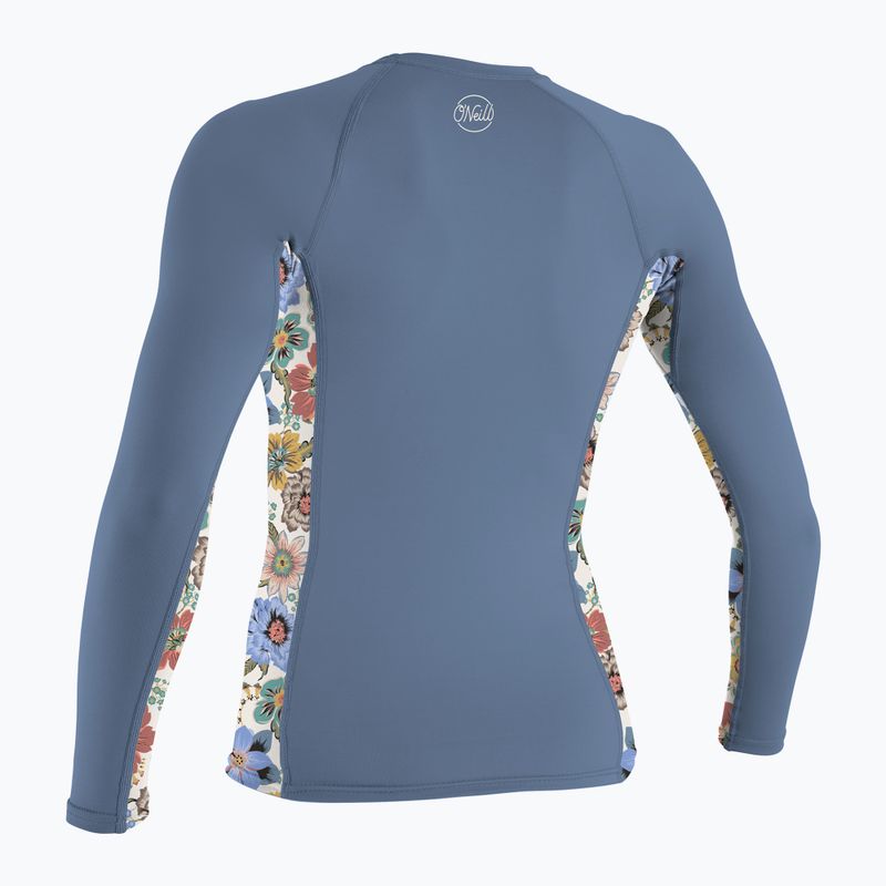 Longsleeve do pływania damski O'Neill Side Print Rash Guard infinity/talitha 2
