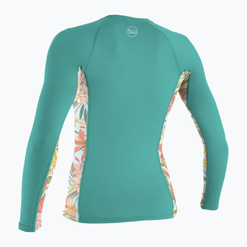 Longsleeve do pływania damski O'Neill Side Print Rash Guard canton/dalia 2