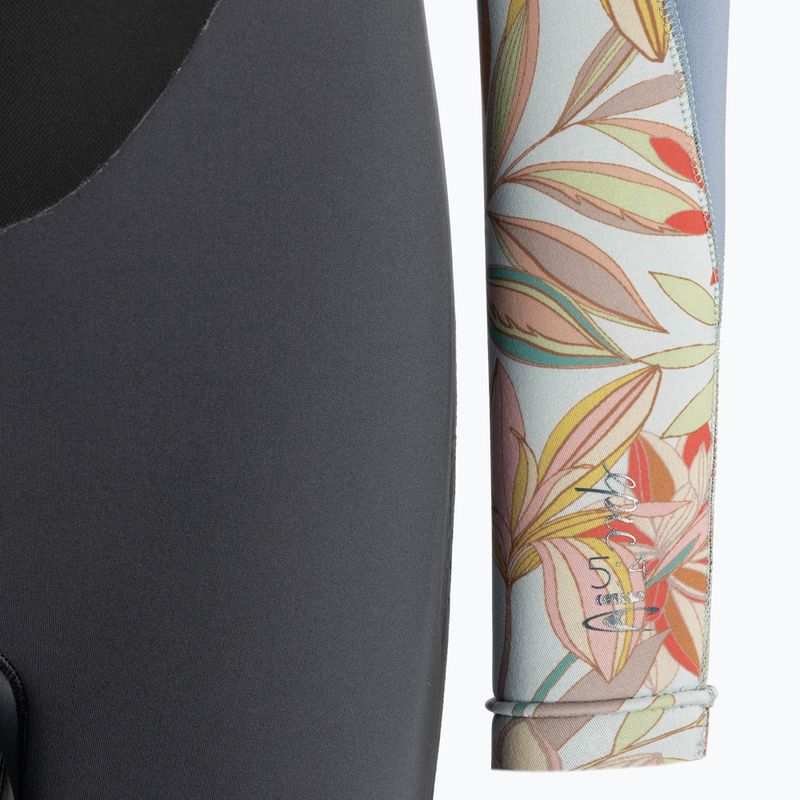 Pianka do pływania dziecięca O'Neill Girls Epic 5/4 mm Back Zip Full graphite/dahlia/infinity 5