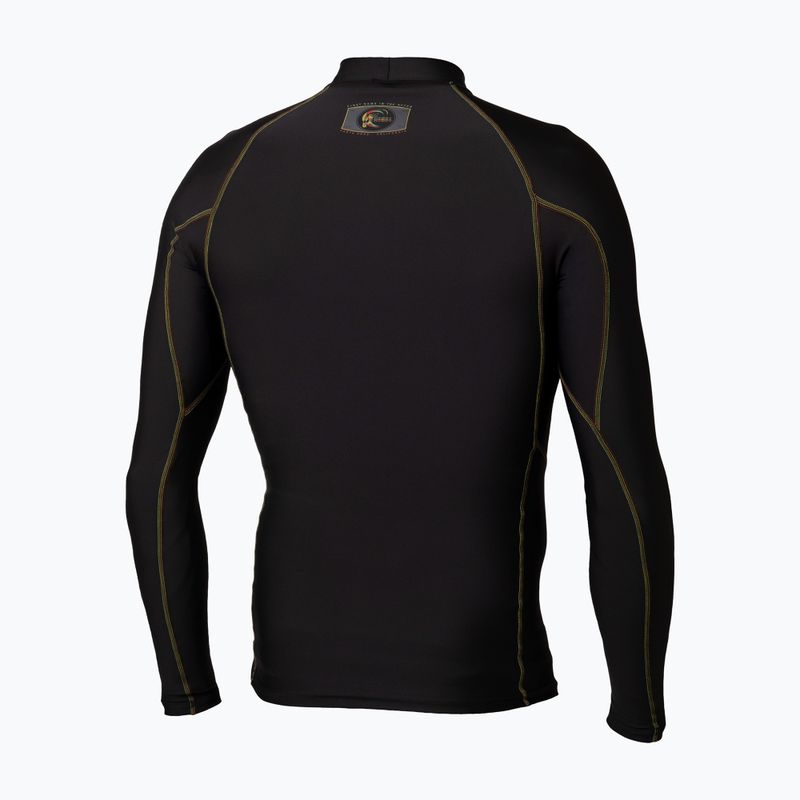 Longsleeve do pływania męski O'Neill Trvlr Graphic Skins Rash Guard black/black/black:multi(rasta) 2