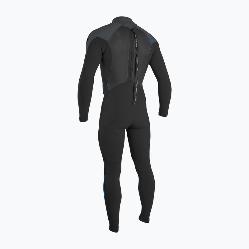 Pianka do pływania męska O'Neill Epic 4/3 Back Zip Full P91 black/graphite/bali blue 2