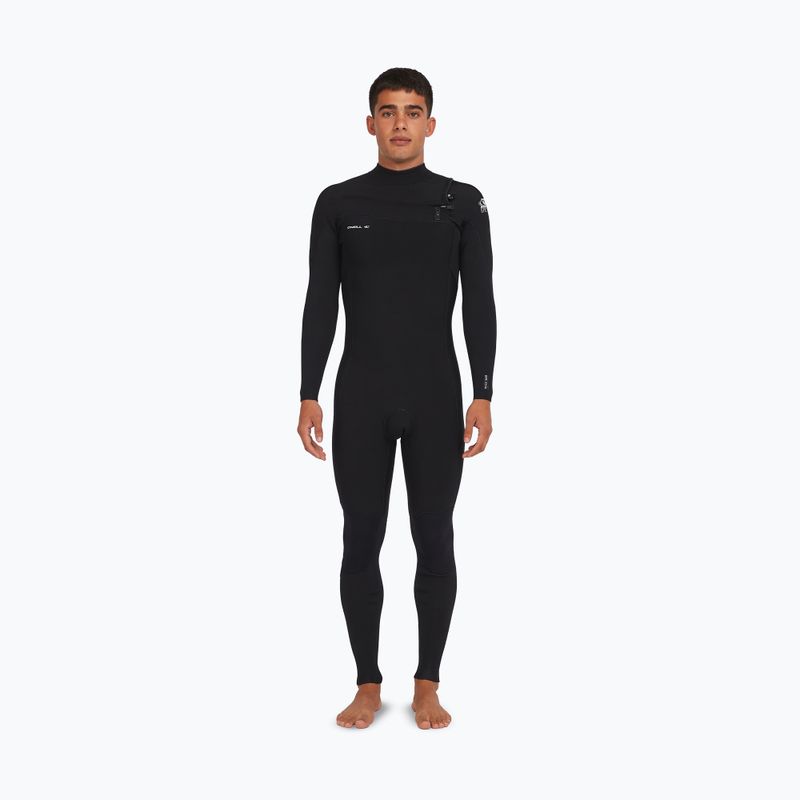 Pianka do pływania męska O'Neill Epic 3/2 Chest Zip Full A05 black/black/black 3