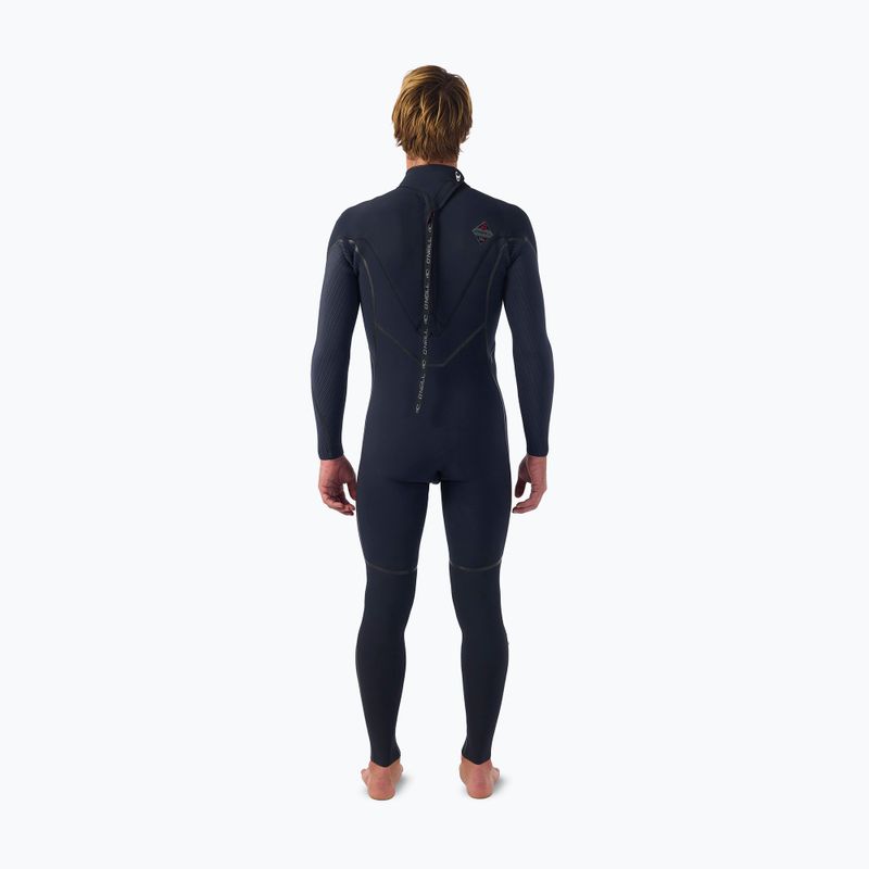 Pianka do pływania męska O'Neill Hyperfreak Fire 4/3+ mm Back Zip Full black/black 2