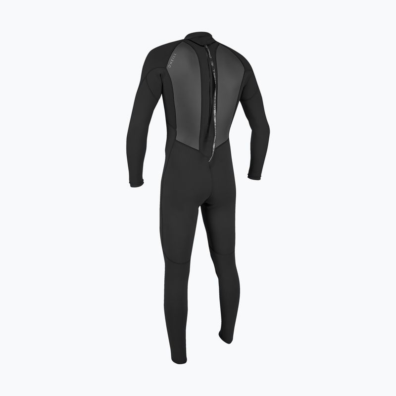 Pianka do pływania męska O'Neill Reactor-2 3/2 mm Back Zip Full black/black 2