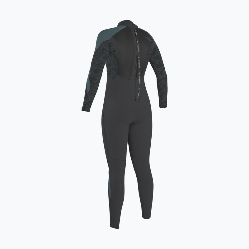 Pianka do pływania damska O'Neill Epic 3/2 Back Zip Full IT1 tempered steel/shaded island sky/shade 2