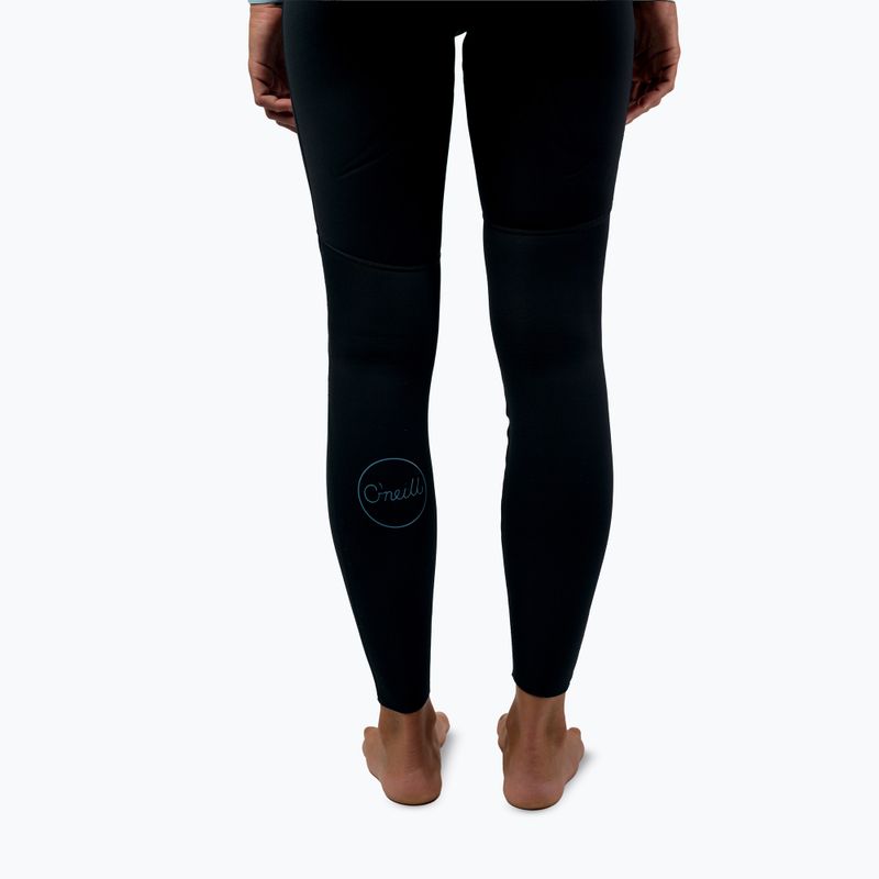 Pianka do pływania damska O'Neill Bahia 3/2 Back Zip Full IQ5 black/surf abstract/chambray blue 10